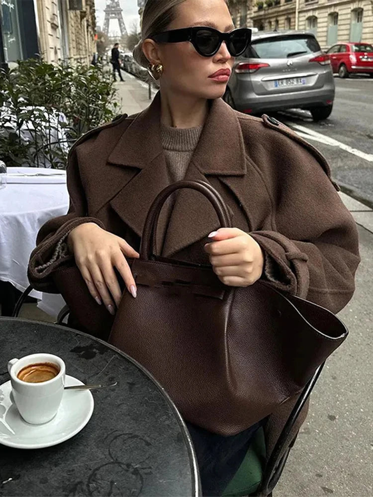 Isabella | Frauen Winterjacke mit Taillengürtel - Elle Zürich