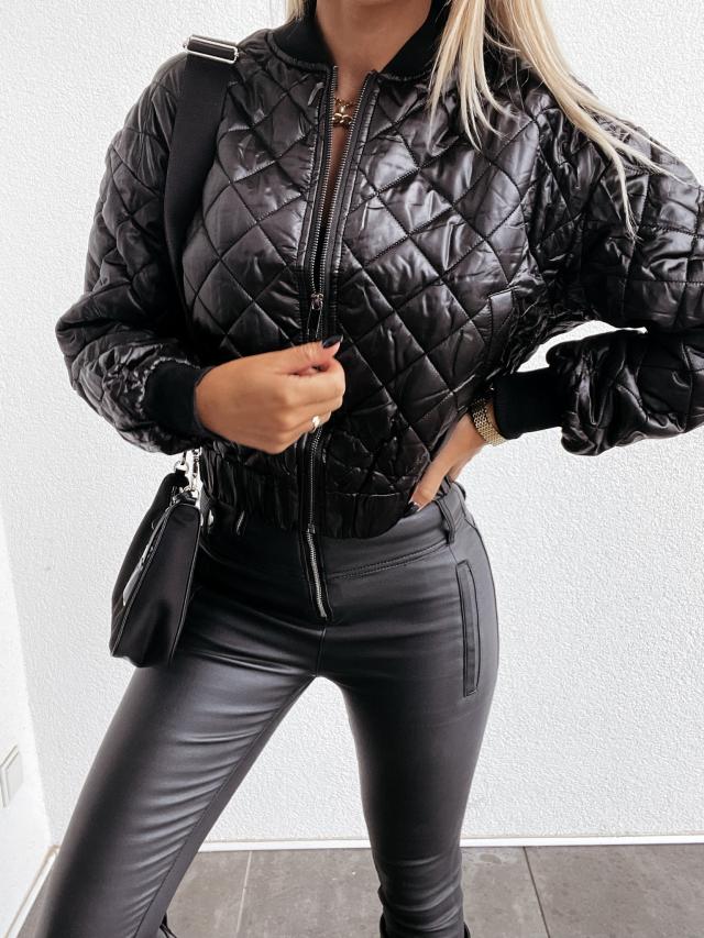 Lara | Damen Winter-Stepp-Bomberjacke - Elle Zürich