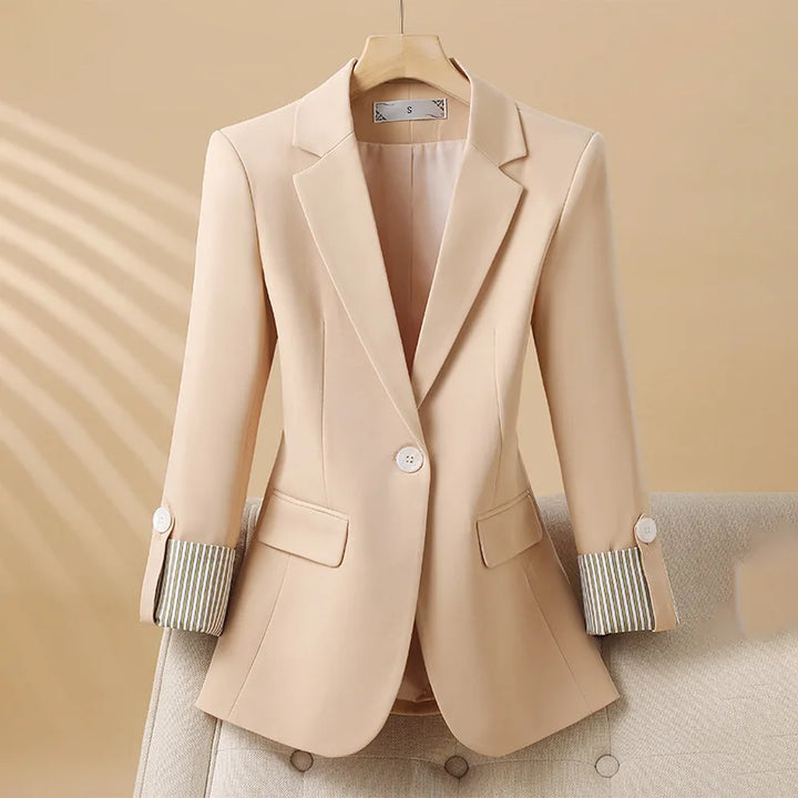Marissa | Damen Winter Klassischer Blazer mit Knöpfen - Elle Zürich
