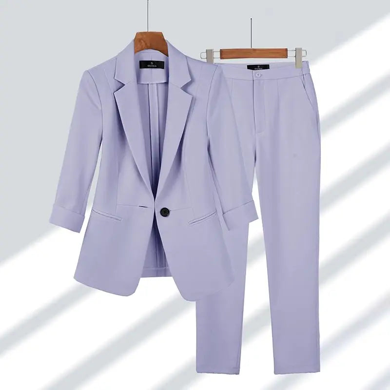 Monika | Maßgeschneiderter Business Anzug für Damen Zweiteiliges Set - Elle Zürich