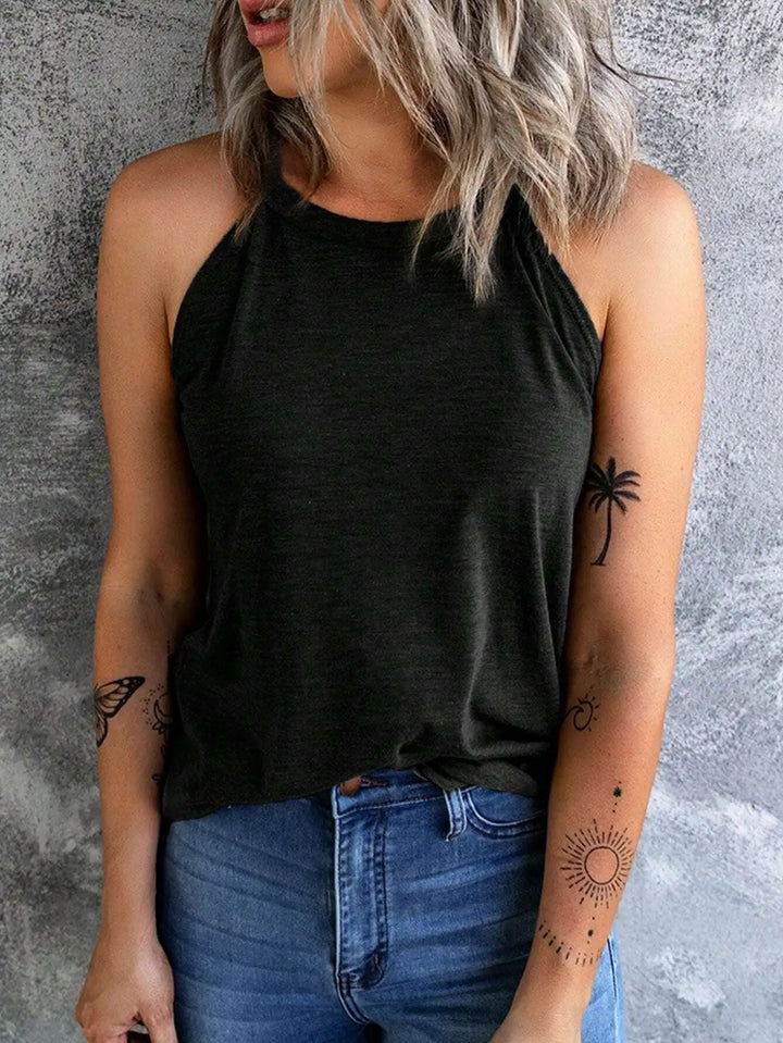Magdalena | Damen Sommer-Freizeit-Tanktop ohne Ärmel - Elle Zürich