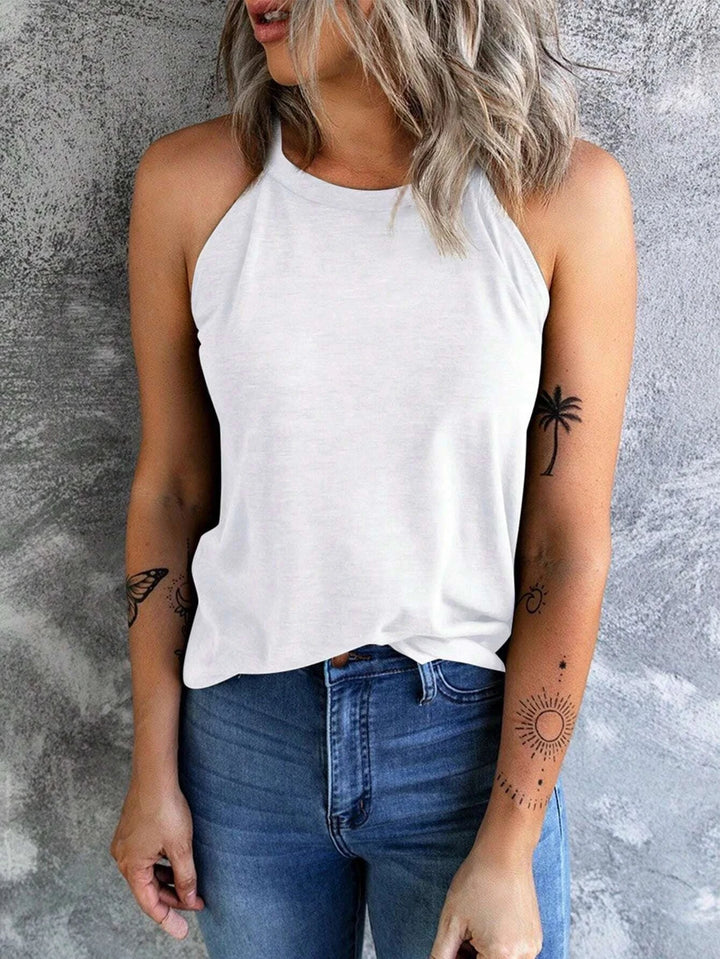 Magdalena | Damen Sommer-Freizeit-Tanktop ohne Ärmel - Elle Zürich
