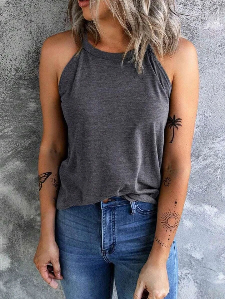 Magdalena | Damen Sommer-Freizeit-Tanktop ohne Ärmel - Elle Zürich