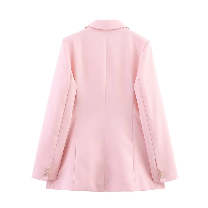 Maria | Schickes Formelles Anzugset mit Tailliertem Langen Blazer für Damen