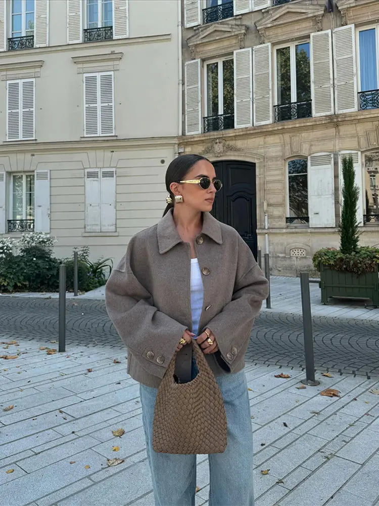 Jessica | Lässige Lockere Jacke Damen - Elle Zürich