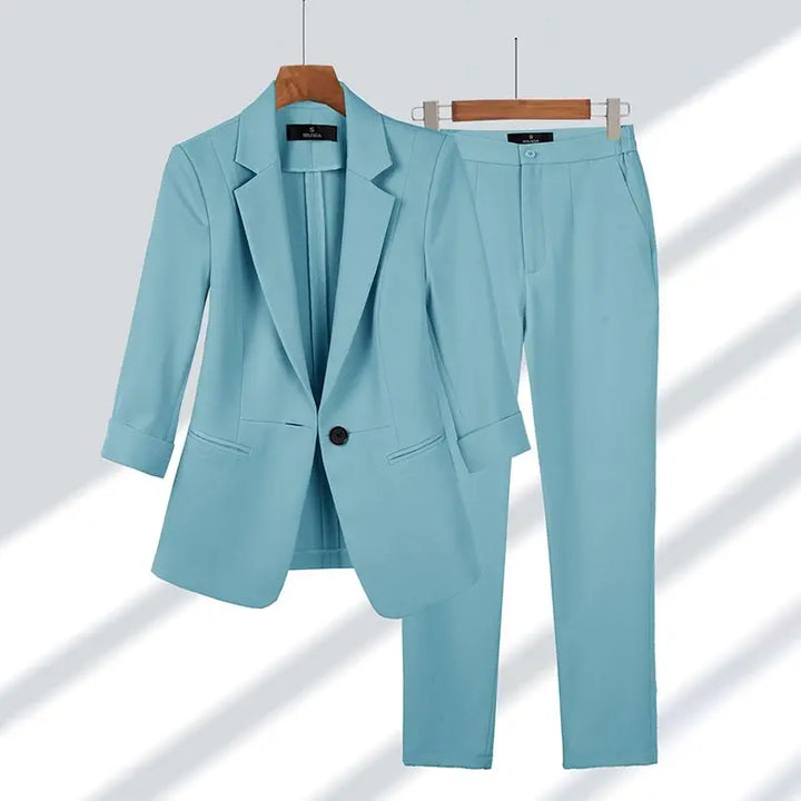Monika | Maßgeschneiderter Business Anzug für Damen Zweiteiliges Set - Elle Zürich