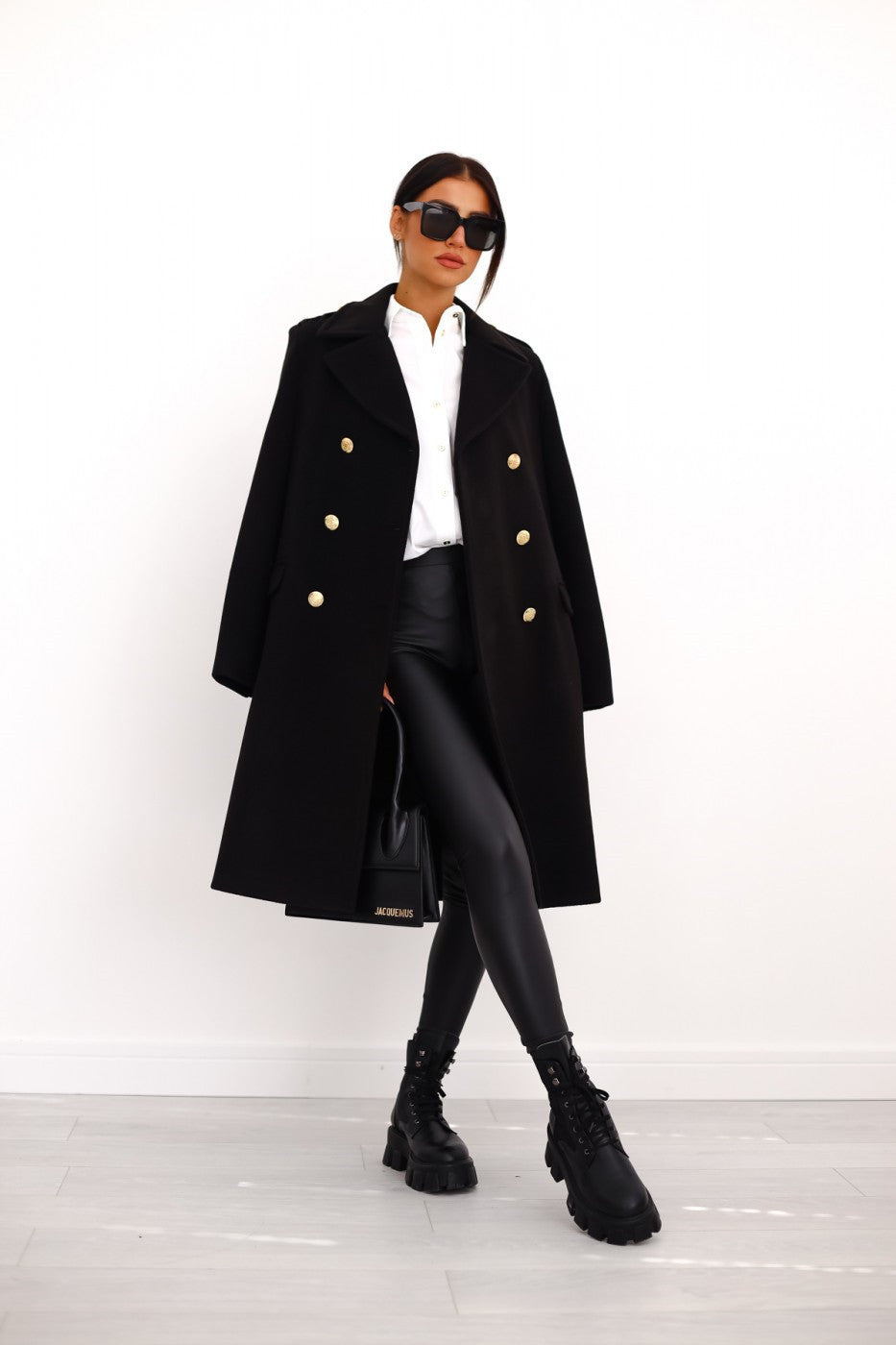 Sandra | Damen Winter Zweireihiger Mantel - Elle Zürich