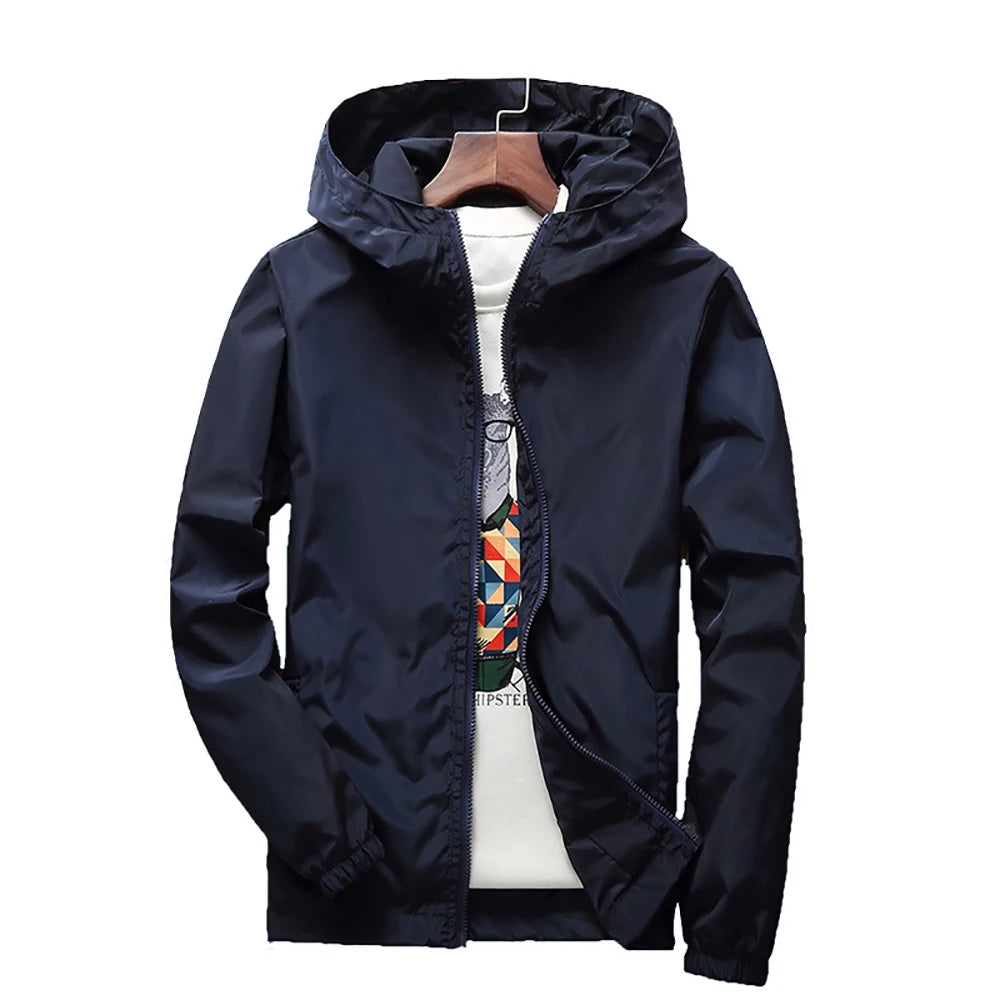 Victoria | Herren Winterjacke mit Kapuze und Reißverschluss - Elle Zürich