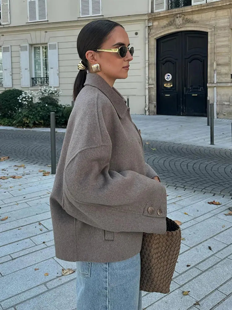 Jessica | Lässige Lockere Jacke Damen - Elle Zürich