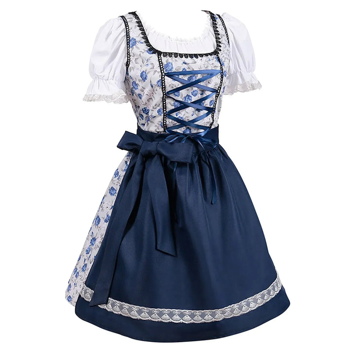Eva | Klassisches Bayerisches Dirndlkleid mit Puffärmeln - Elle Zürich