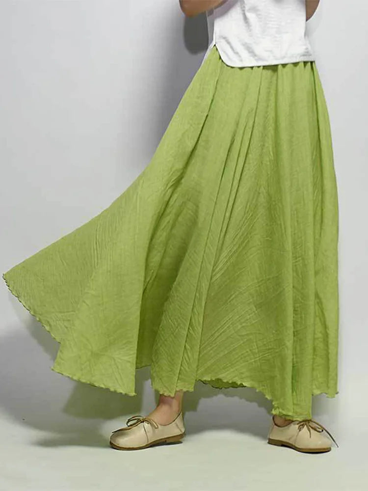 Petra | Luftiger Maxi-Rock mit Hoher Taille - Elle Zürich