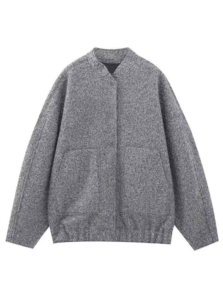 Karin | Damen Winterjacke mit Knöpfen und lockerer Passform - Elle Zürich