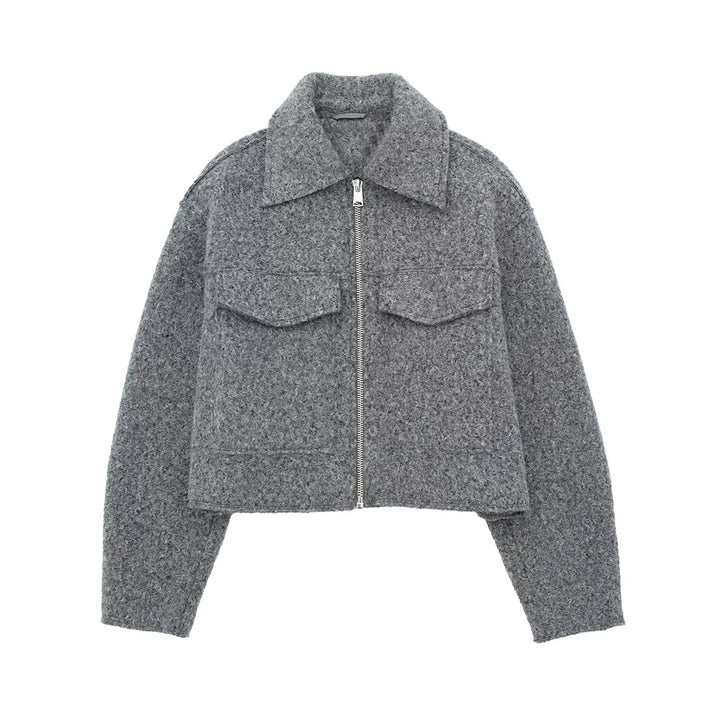 Martina | Frauen Winterjacke mit Reißverschluss - Elle Zürich