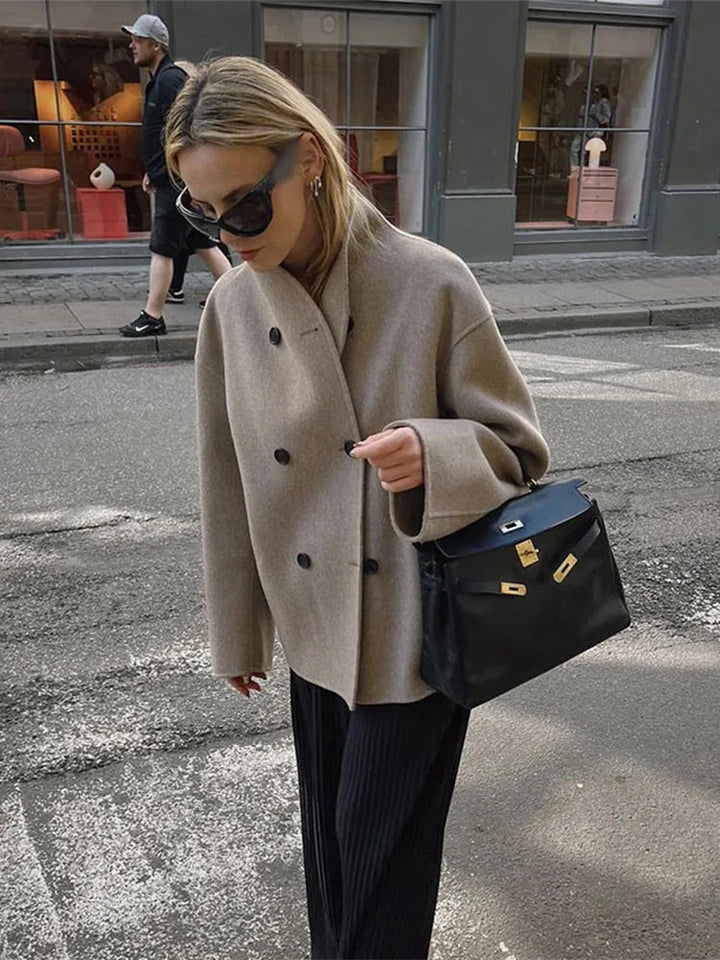 Britta | Damen Winter-Doppelreihermantel - Elle Zürich