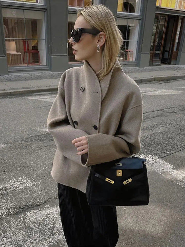 Britta | Damen Winter-Doppelreihermantel - Elle Zürich
