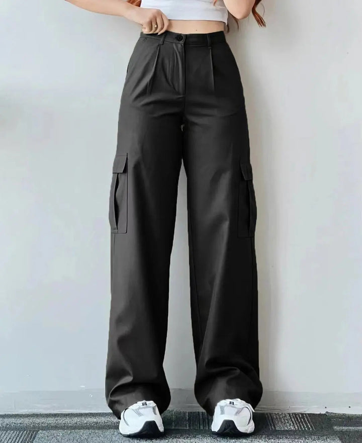 Kerstin | Damen Winter-Cargohose mit Hohem Bund - Elle Zürich