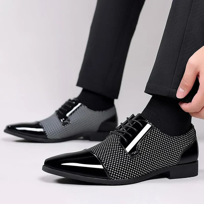 Oliver | Herren Winter Business-Schuhe mit Glanzfinish - Elle Zürich