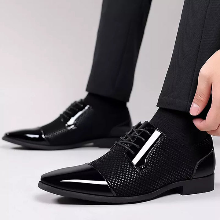 Oliver | Herren Winter Business-Schuhe mit Glanzfinish - Elle Zürich