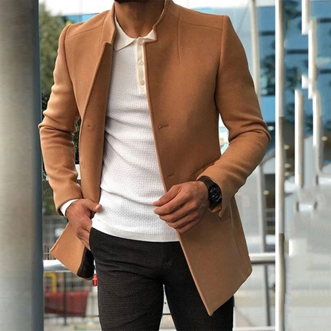 Zacharias | Stylischer Slim-Fit-Mantel Für Männer - Elle Zürich