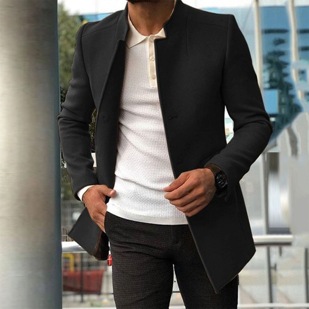 Zacharias | Stylischer Slim-Fit-Mantel Für Männer - Elle Zürich