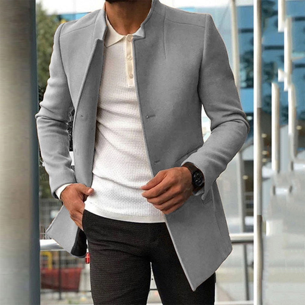 Zacharias | Stylischer Slim-Fit-Mantel Für Männer - Elle Zürich