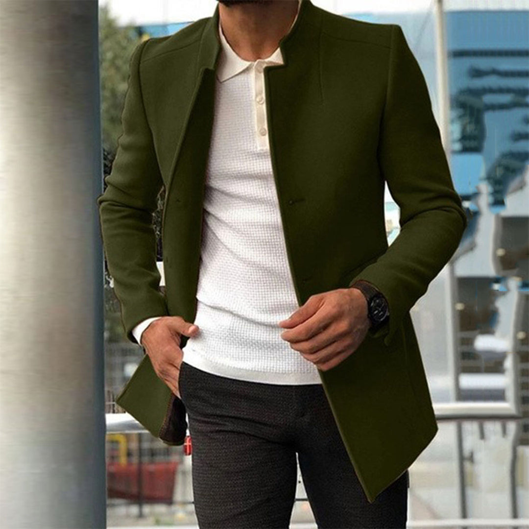 Zacharias | Stylischer Slim-Fit-Mantel Für Männer - Elle Zürich