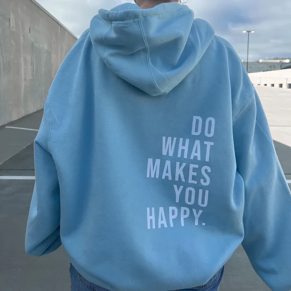 Isabella | Trendiger Bedruckter Kapuzenpullover - Elle Zürich