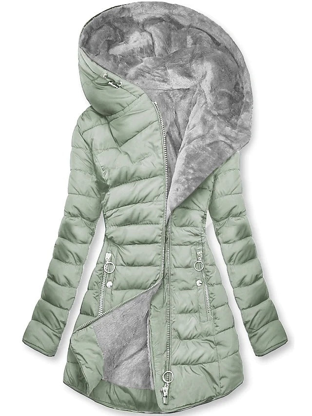 Anela - Luxe Comfortabele Winterjas Voor Vrouwen - Elle Zürich