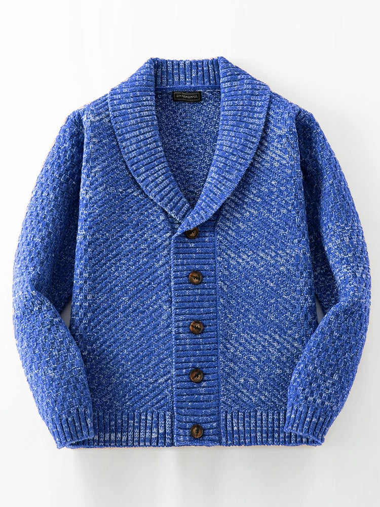 Werner | Herren Winter Strickpullover mit Knöpfen - Elle Zürich