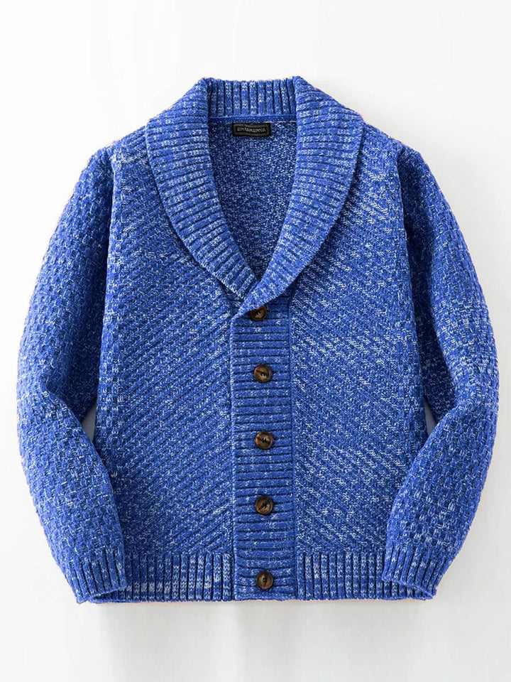 Werner | Herren Winter Strickpullover mit Knöpfen - Elle Zürich