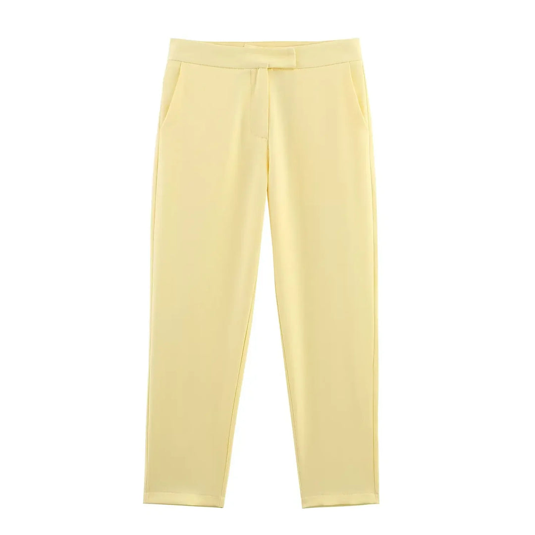 Maria | Schickes Formelles Anzugset mit Tailliertem Langen Blazer für Damen