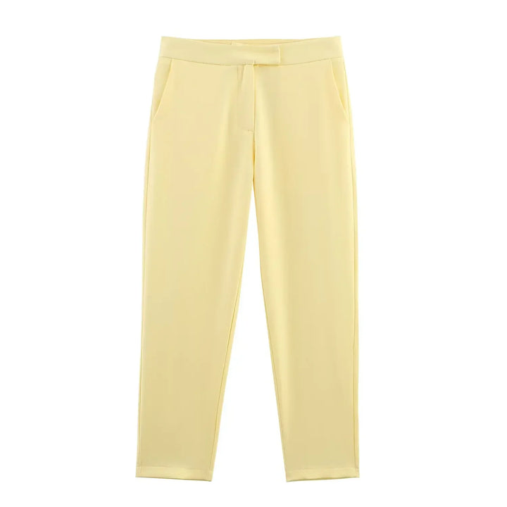 Maria | Schickes Formelles Anzugset mit Tailliertem Langen Blazer für Damen