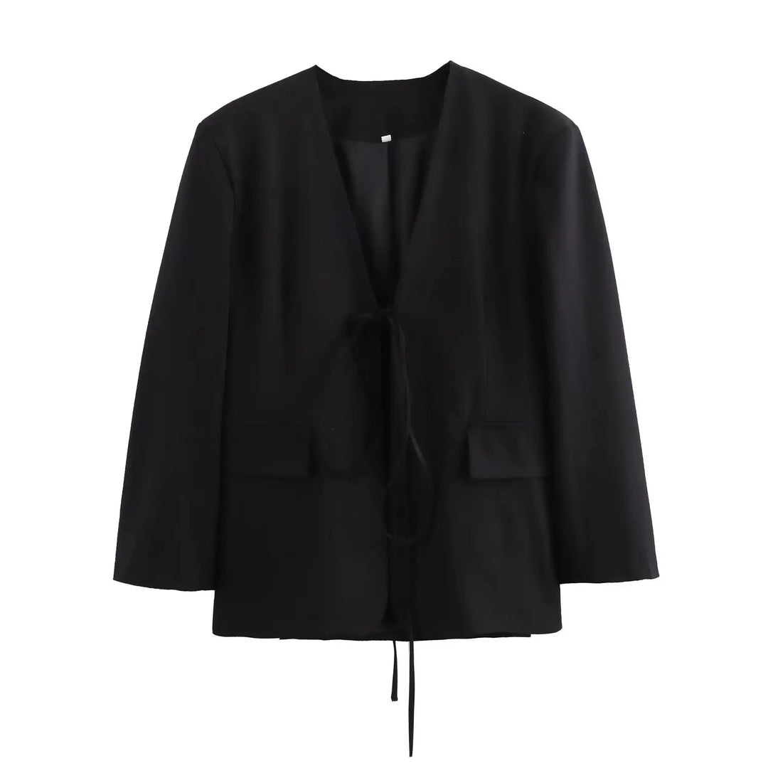 Rita | Elegante Winterjacke für Damen mit Bindegürtel - Elle Zürich