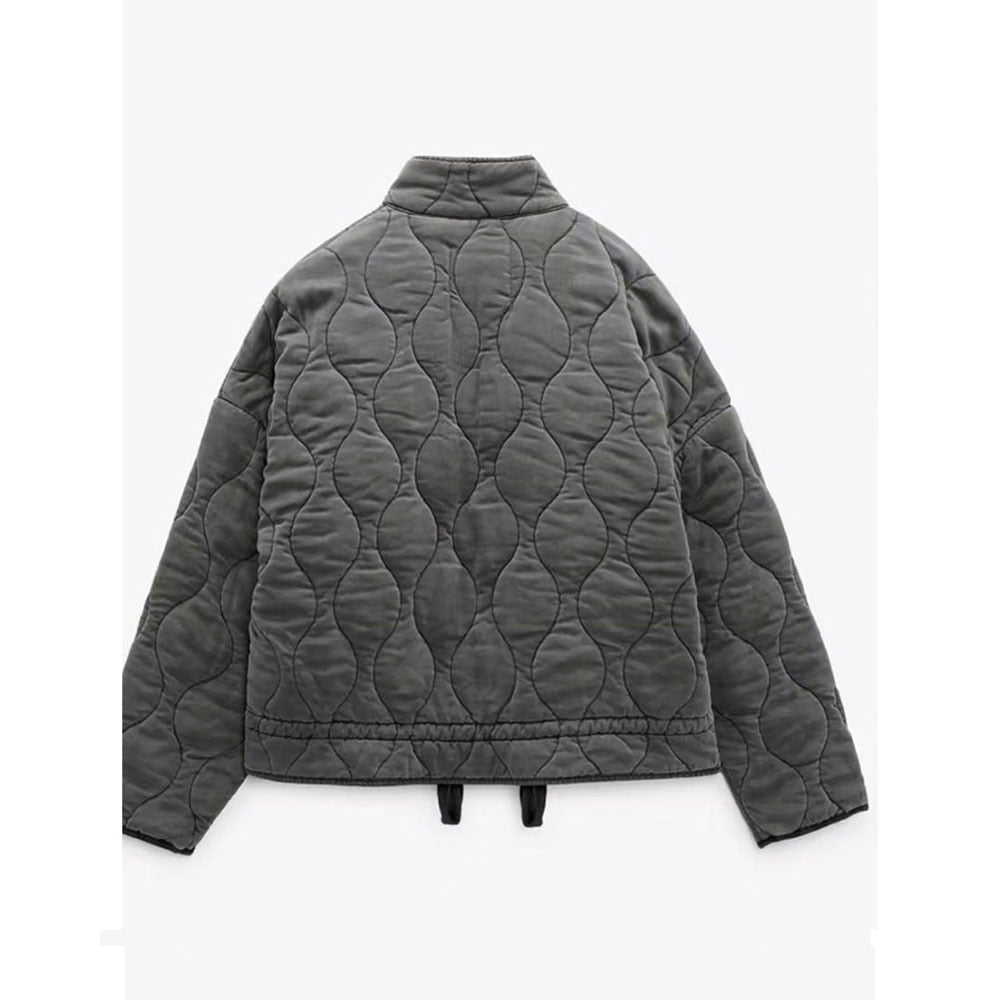 Anja | Stilvolle gesteppte Zip-Up Jacke - Elle Zürich