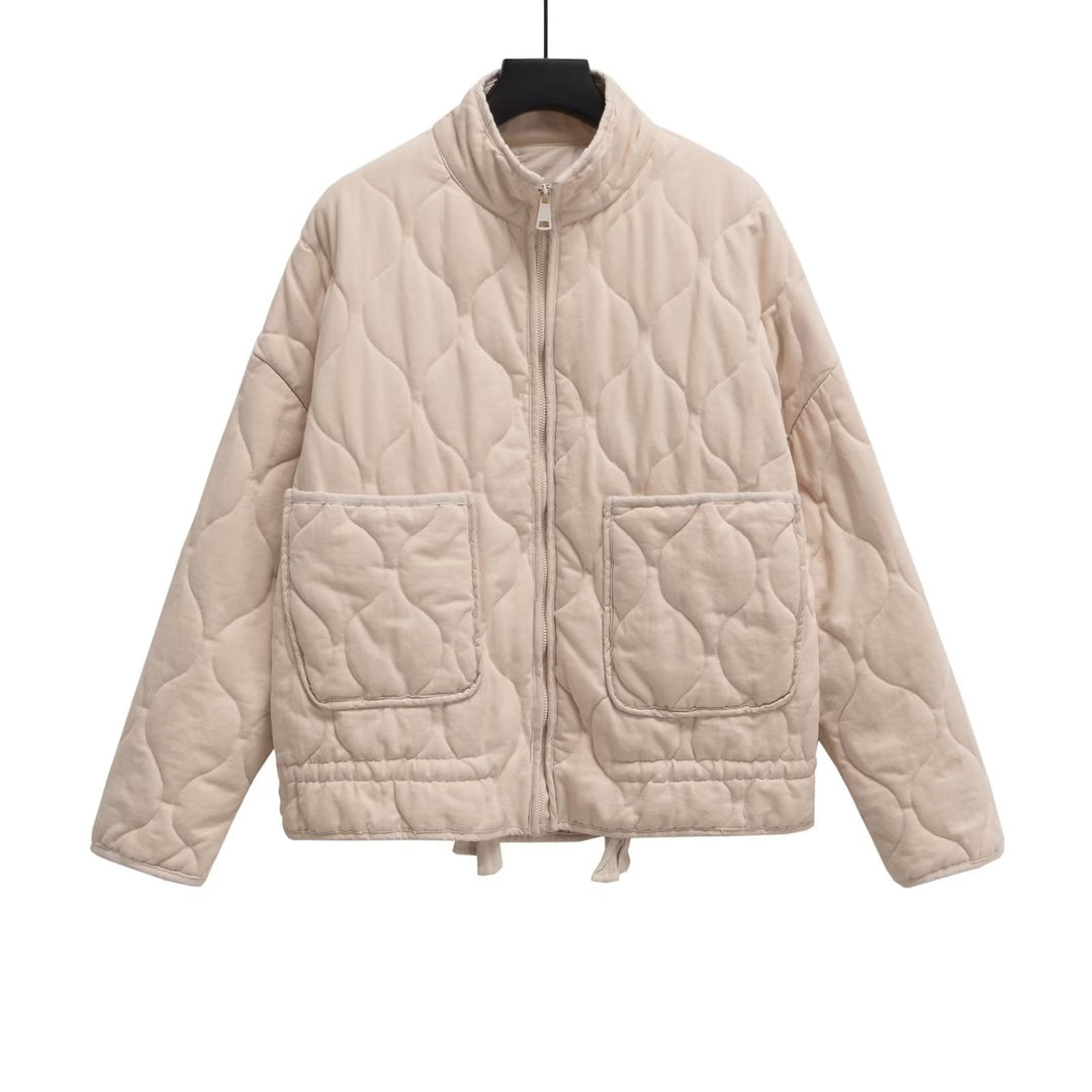 Anja | Stilvolle gesteppte Zip-Up Jacke - Elle Zürich