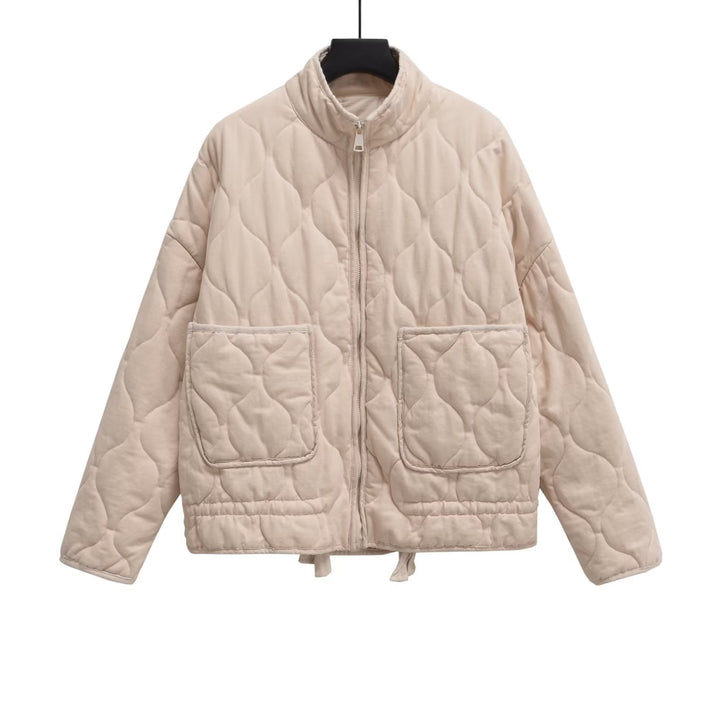 Anja | Stilvolle gesteppte Zip-Up Jacke - Elle Zürich