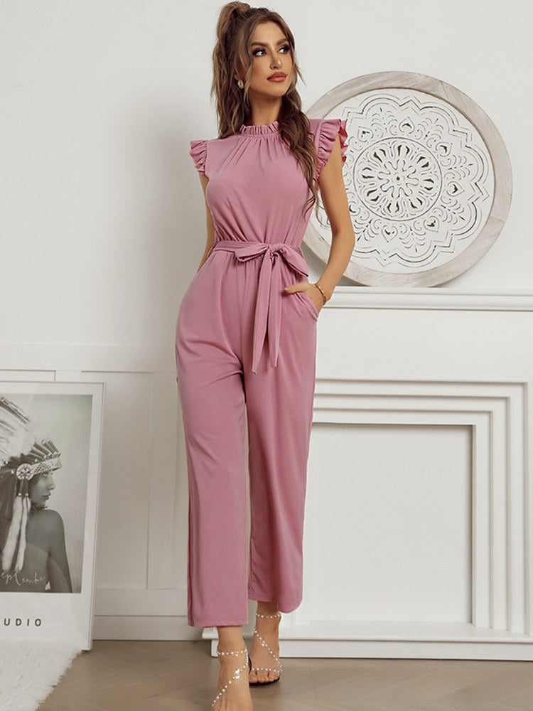 Karin | Eleganter Jumpsuit mit Weitem Bein - Elle Zürich
