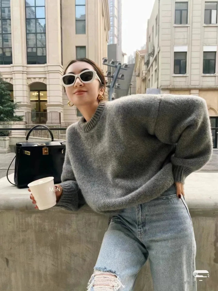 Lena | Gemütlicher Oversize-Pullover für Damen - Elle Zürich