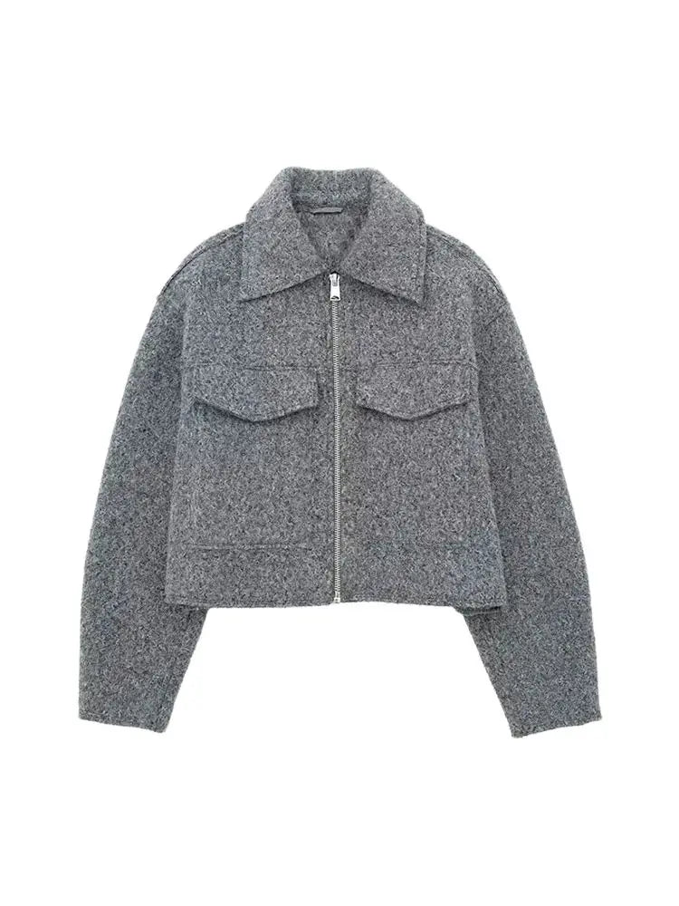 Martina | Frauen Winterjacke mit Reißverschluss - Elle Zürich
