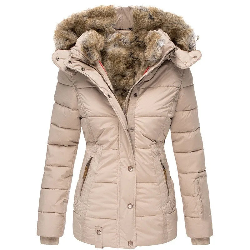 Frieda | Kuschelige Winterjacke mit Fellfutter - Elle Zürich