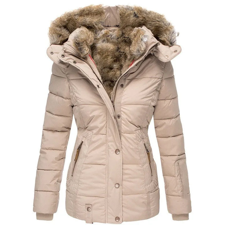 Frieda | Kuschelige Winterjacke mit Fellfutter - Elle Zürich
