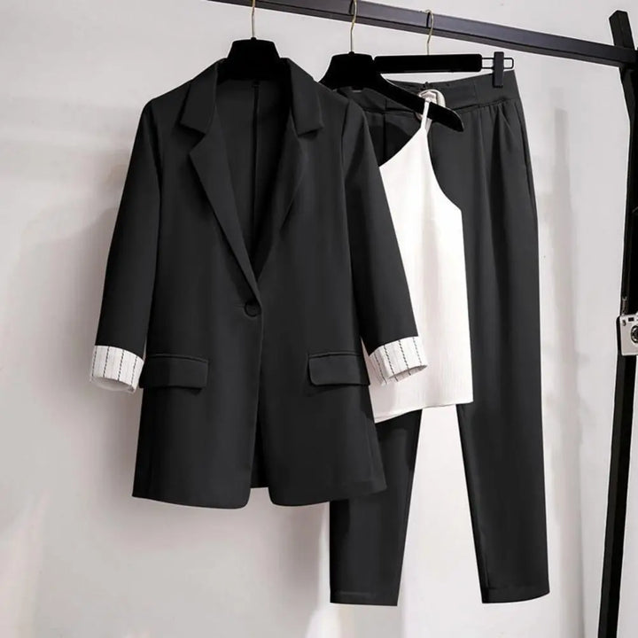 Magdalena | Damen Elegantes Set aus Blazer und Hose