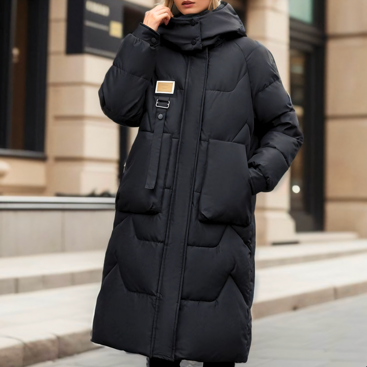 Alexa - Lange Pufferjas Voor Dames - Elle Zürich