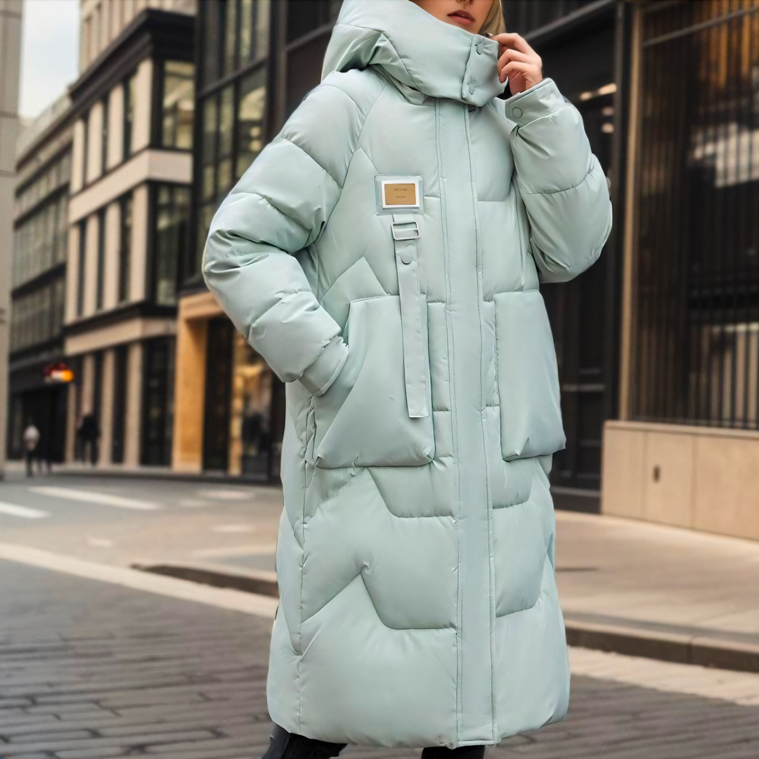 Alexa - Lange Pufferjas Voor Dames - Elle Zürich