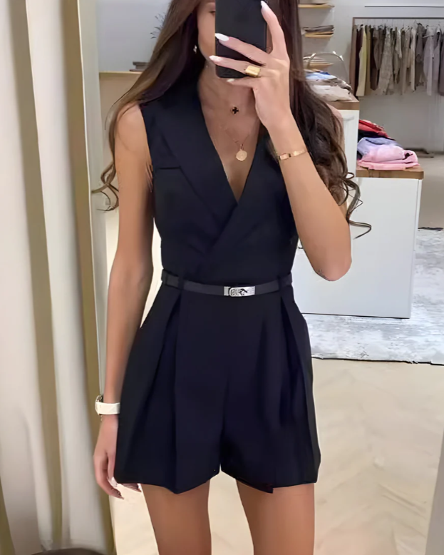 Tamara | Ärmelloser Blazer & Shorts Set Damen - Elle Zürich