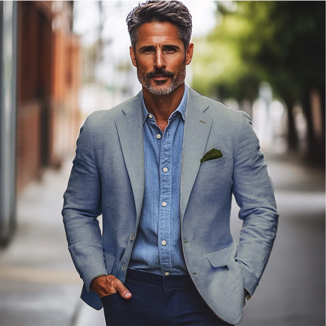 Stefan | Herren Winter Casual Blazer mit Knopf - Elle Zürich