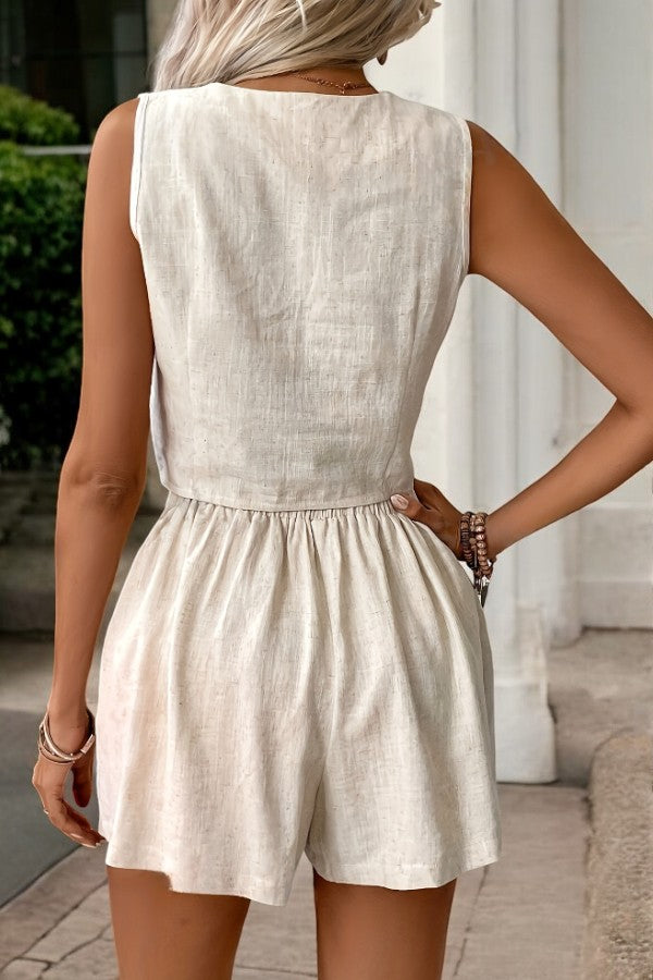 Regine | Stylisches Elegantes Shorts-Set - Elle Zürich
