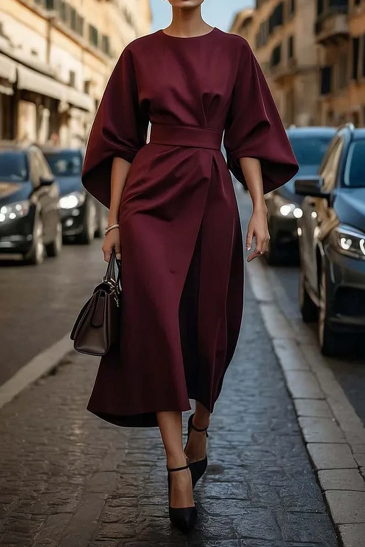 Gabriela | Stilvolles Elegantes Langkleid - Elle Zürich