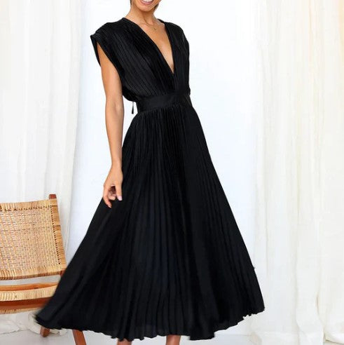 Elke | Stilvolles Und Bequemes Plissiertes Kleid - Elle Zürich