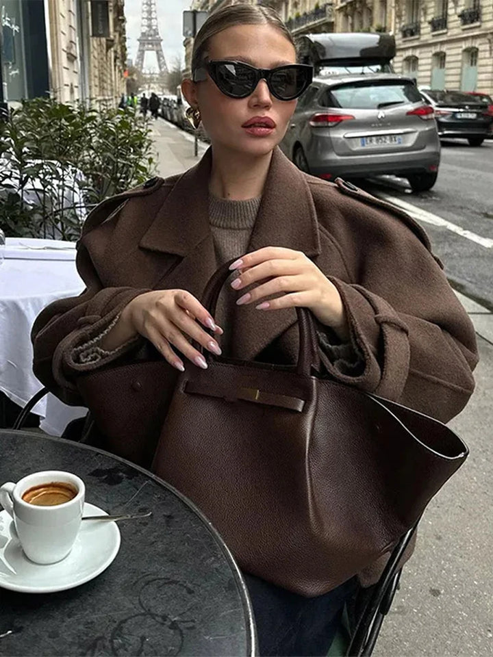 Isabella | Frauen Winterjacke mit Taillengürtel - Elle Zürich
